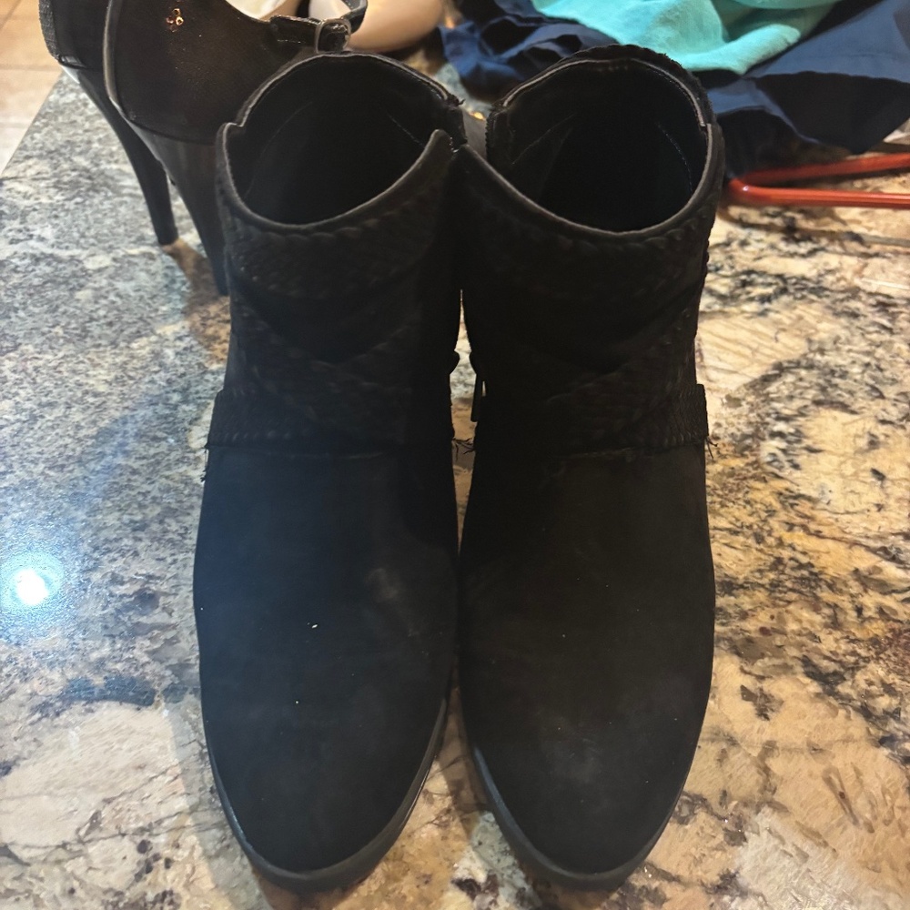 Black booties